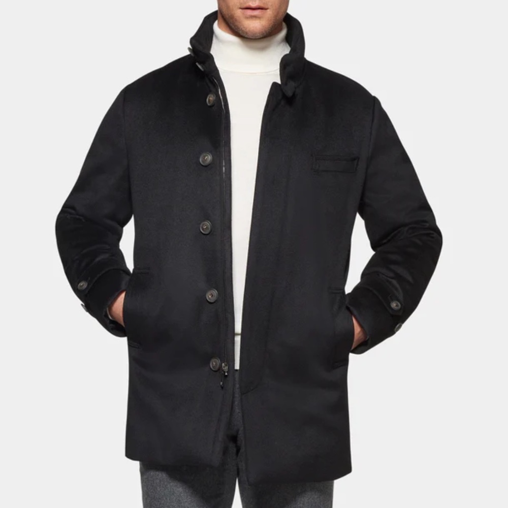 NORWEGIAN WOOL - CLASSIC WOOL CAR COAT - XL (US44-46)